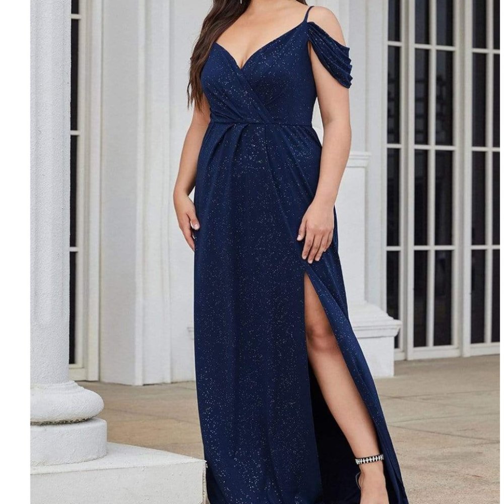 Ever Pretty Sleeveless Chiffon Formal Dress- Navy 26
